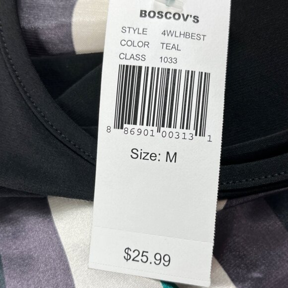 Love Tease Halter Top Chevron Stripes Adjustable Size Medium NWT Small Flaw - Picture 9 of 15